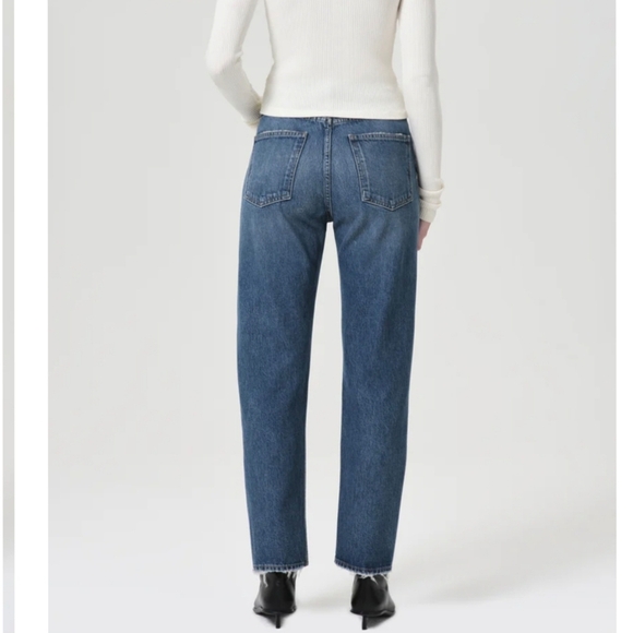 Agolde Pinch Waist Cotton High Rise Jeans Size 32 - Picture 2 of 15